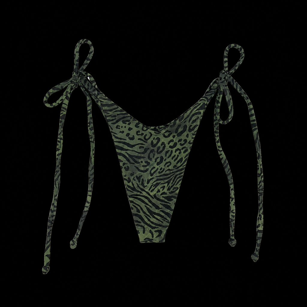 JUNGLE STRINGY THONG