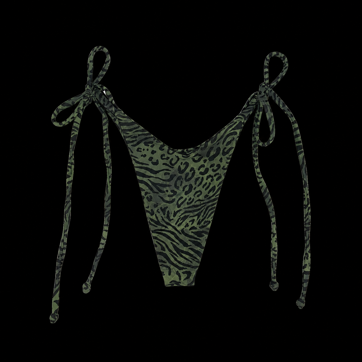 JUNGLE STRINGY THONG